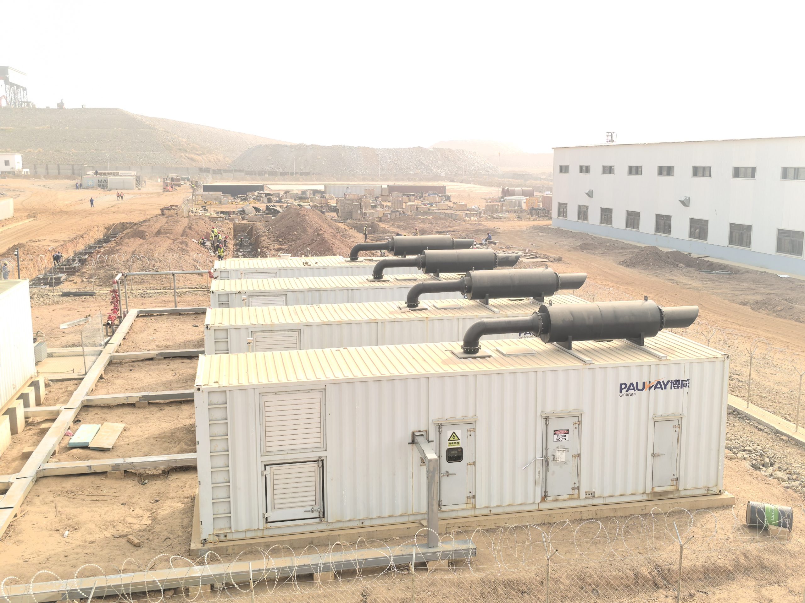 Pauway Story-Power Plant For Gold Mine In Ghana